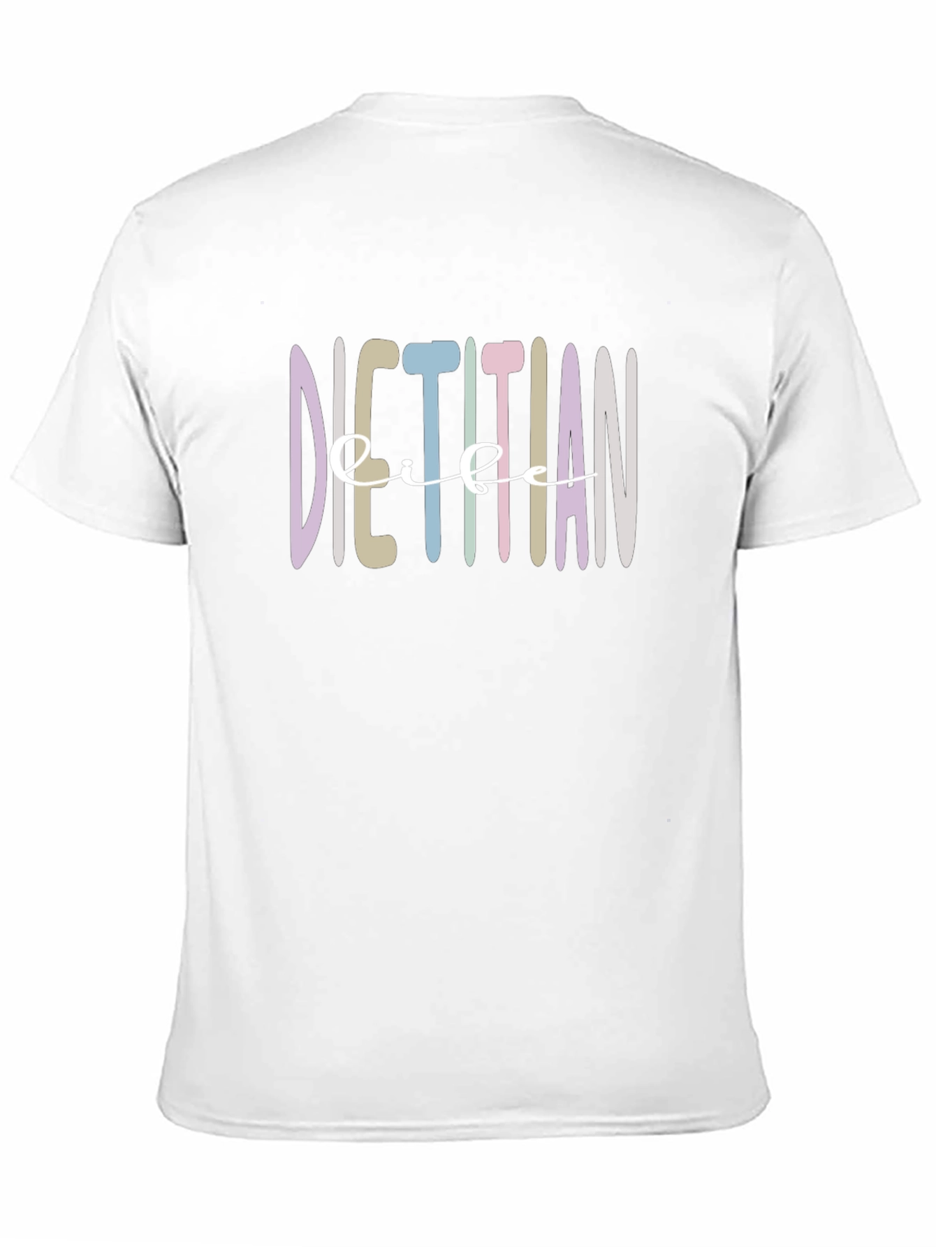 Dietitian Life T-Shirt - Black Crew Neck