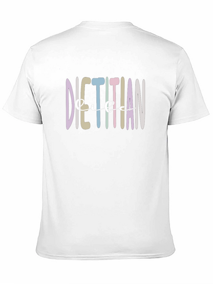 Dietitian Life T-Shirt - Black Crew Neck
