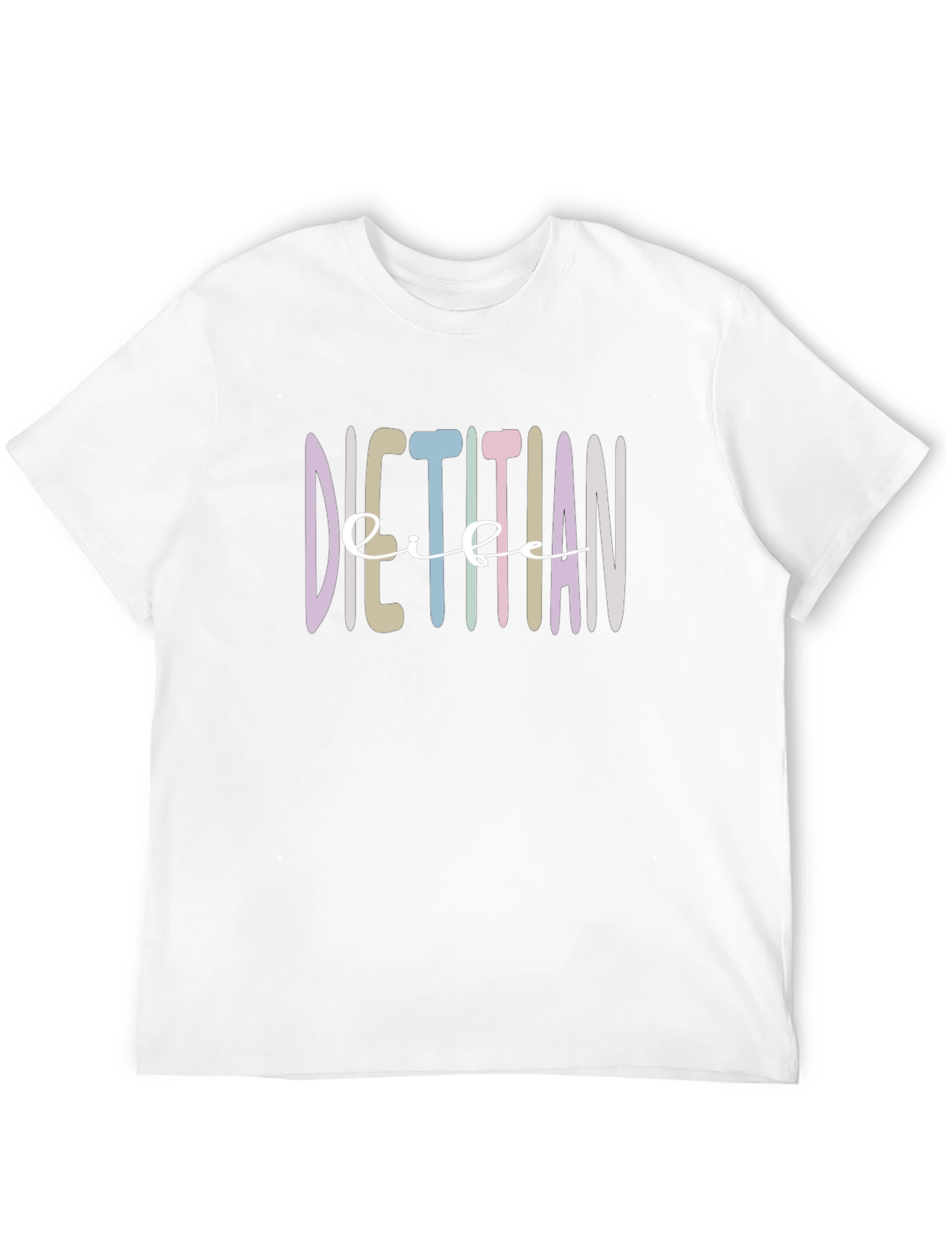 Dietitian Life T-Shirt - Black Crew Neck