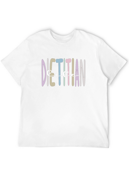 Dietitian Life T-Shirt - Black Crew Neck