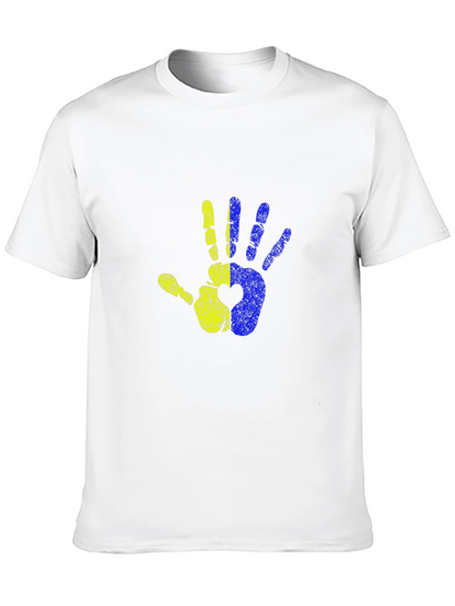 Ukraine Hand Heart T-Shirt