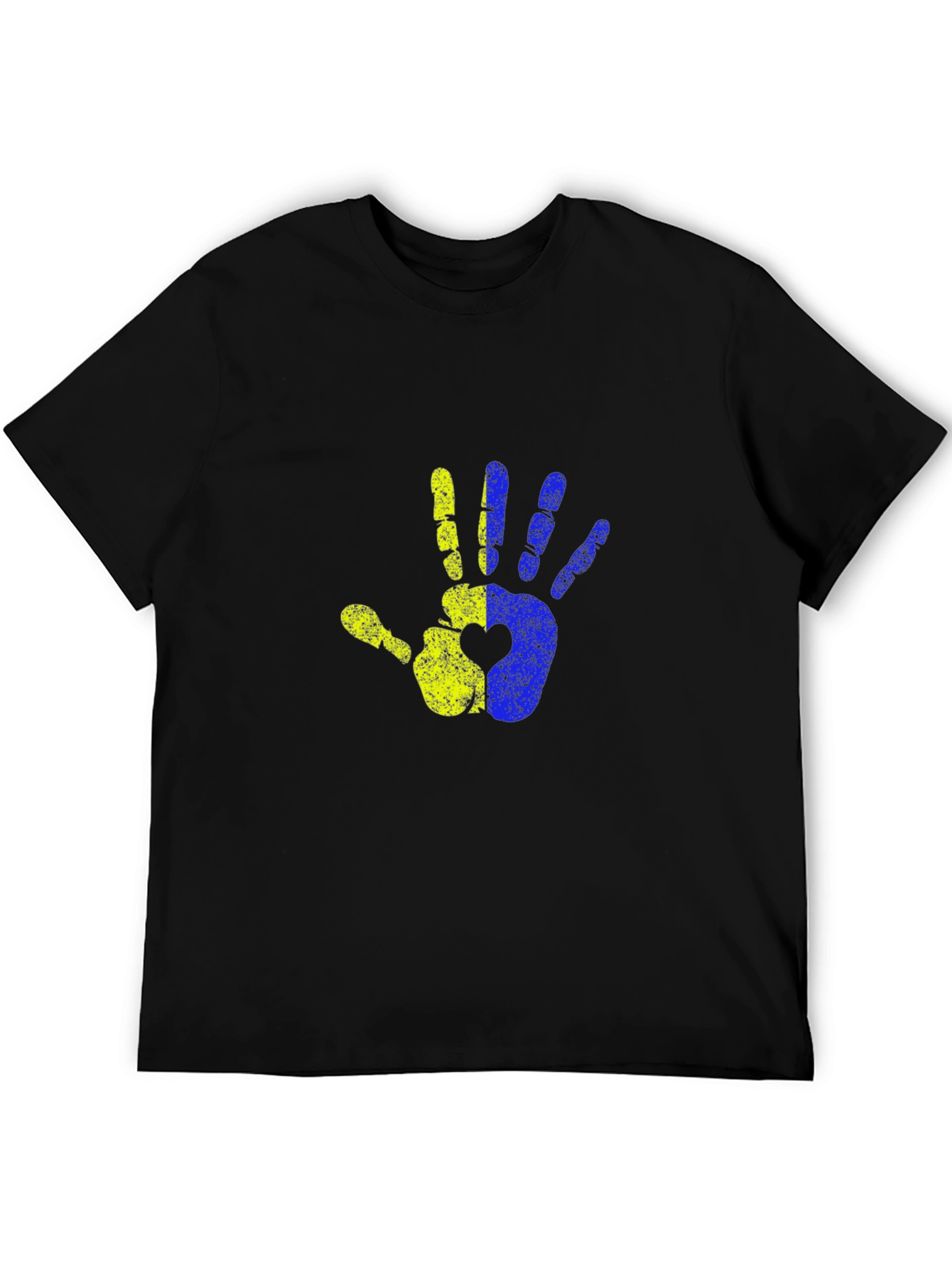 Ukraine Hand Heart T-Shirt