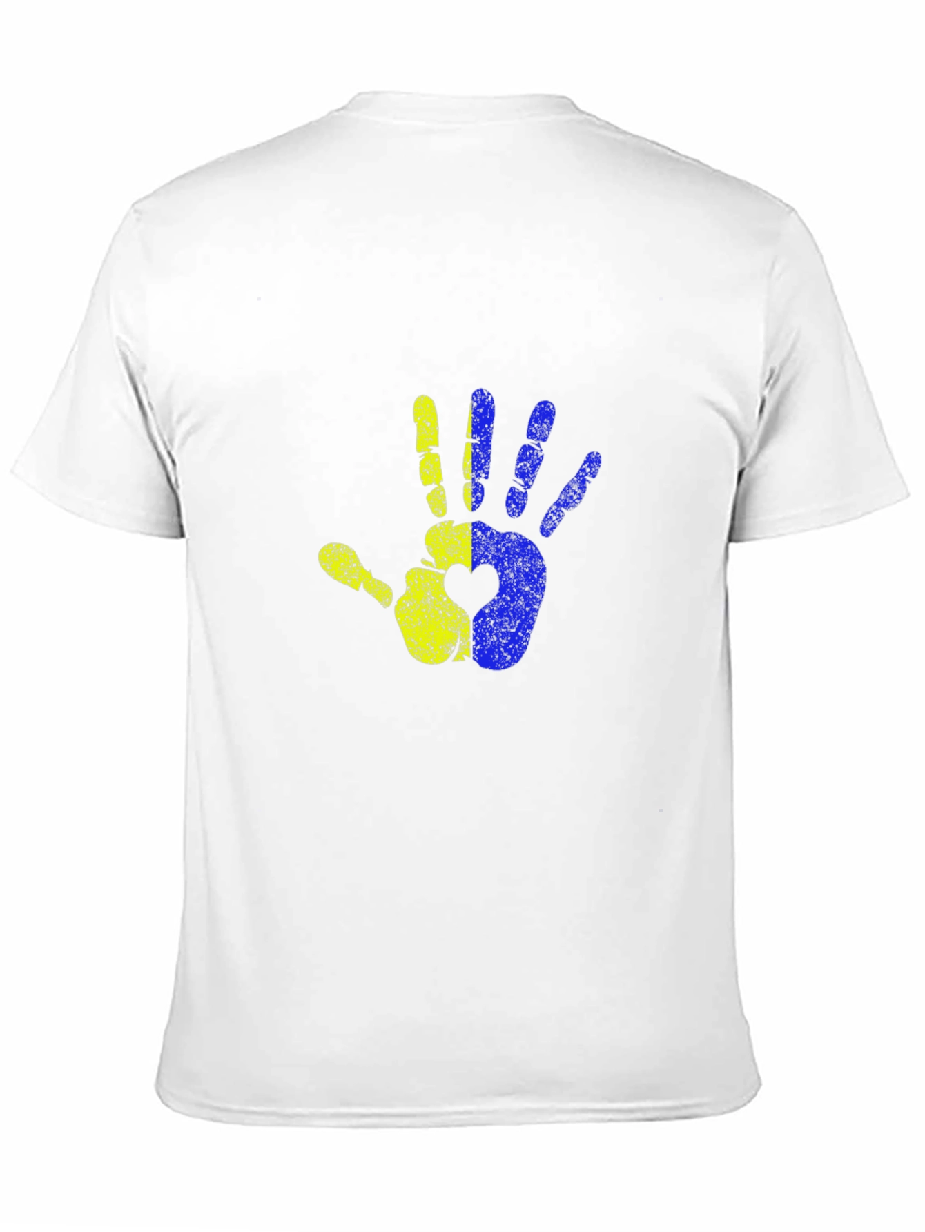 Ukraine Hand Heart T-Shirt