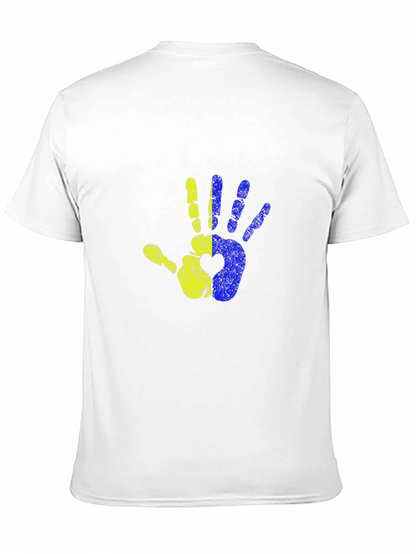 Ukraine Hand Heart T-Shirt