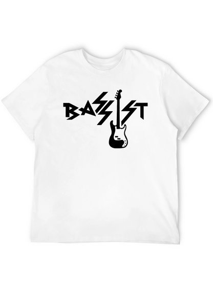 Bassist Graphic T-Shirt - Black Cotton Tee