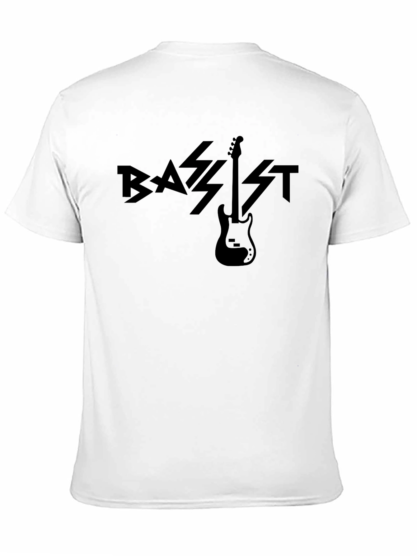 Bassist Graphic T-Shirt - Black Cotton Tee