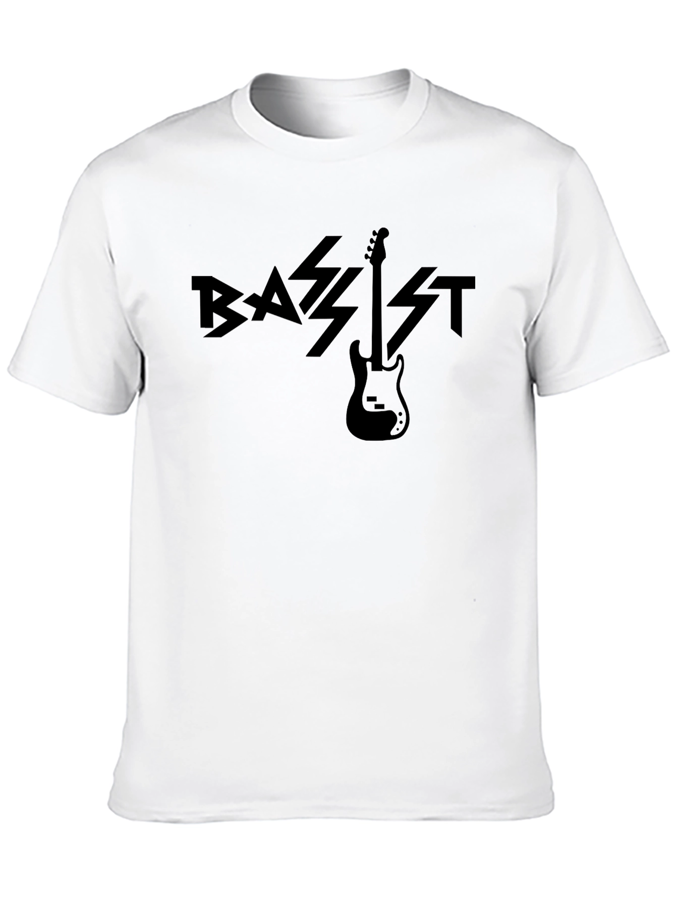 Bassist Graphic T-Shirt - Black Cotton Tee