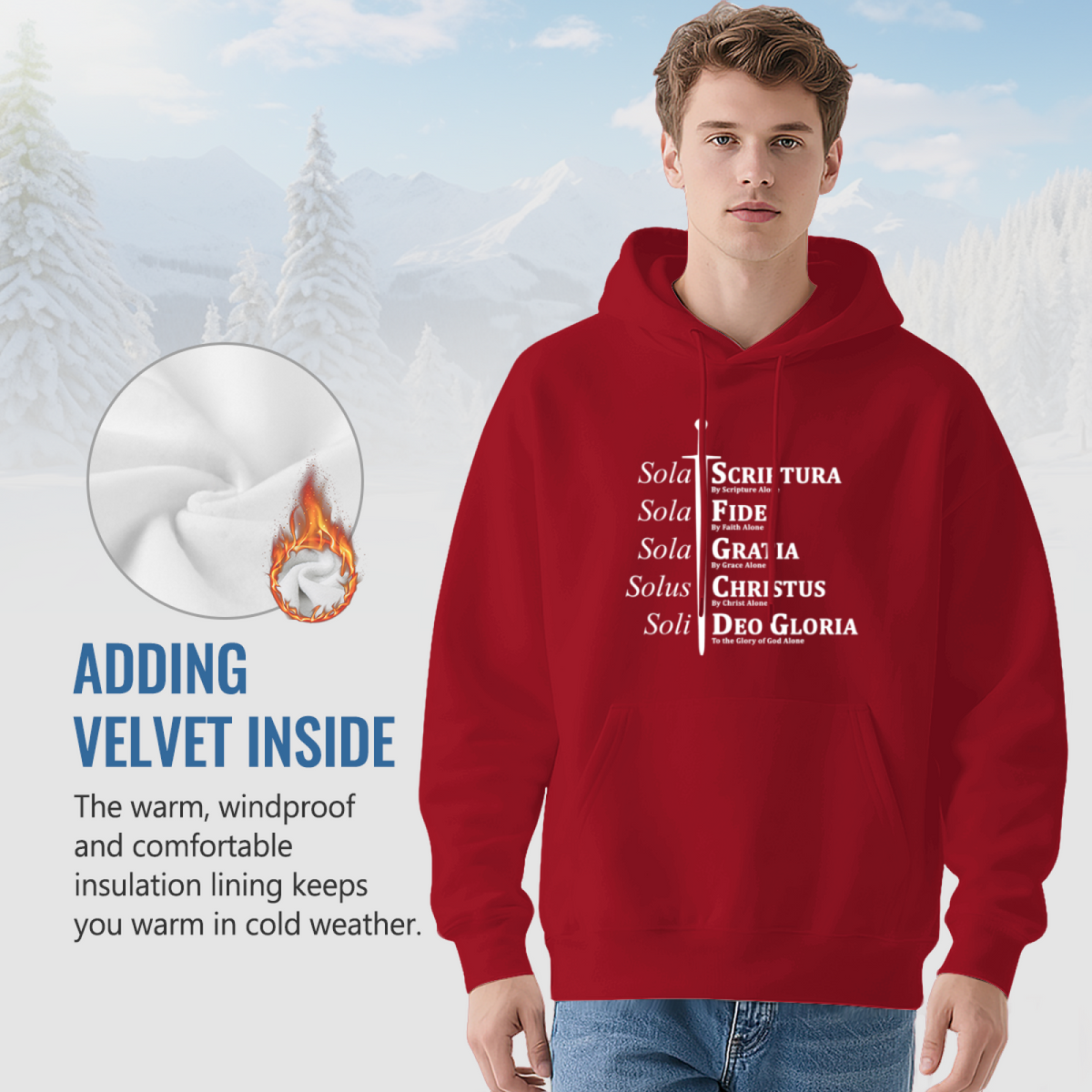Cool Graphic Hoodie - Inspirational Quote