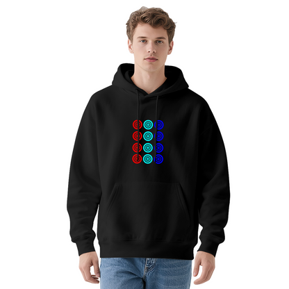 Cool Graphic Hoodie - Dark Green Hoodie
