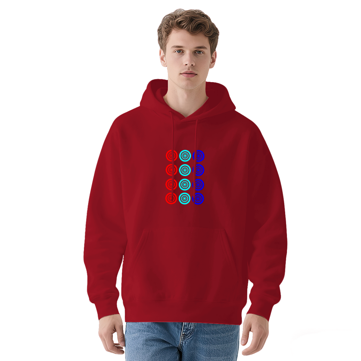 Cool Graphic Hoodie - Dark Green Hoodie