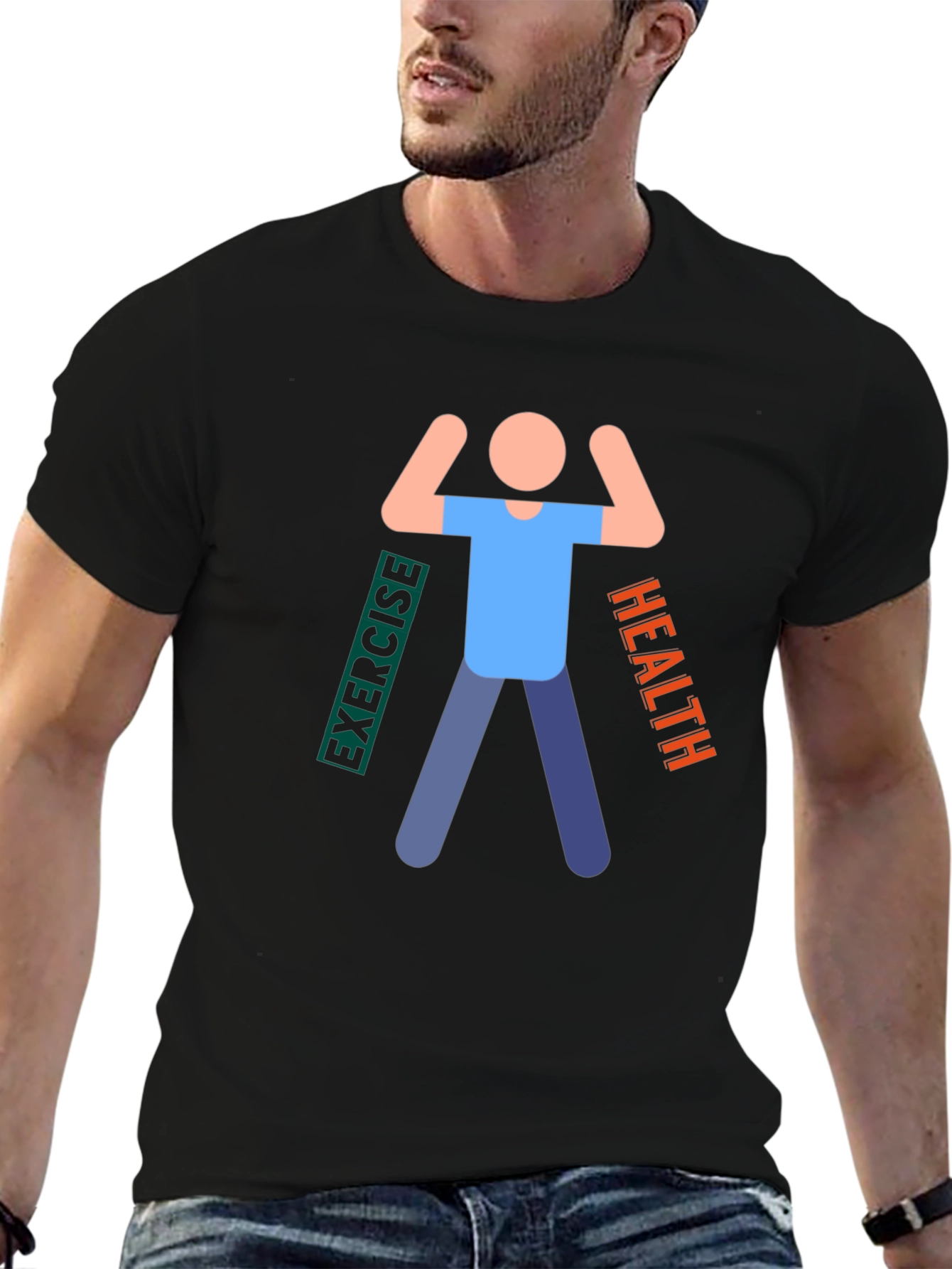 Exercise for Health Graphic Tee