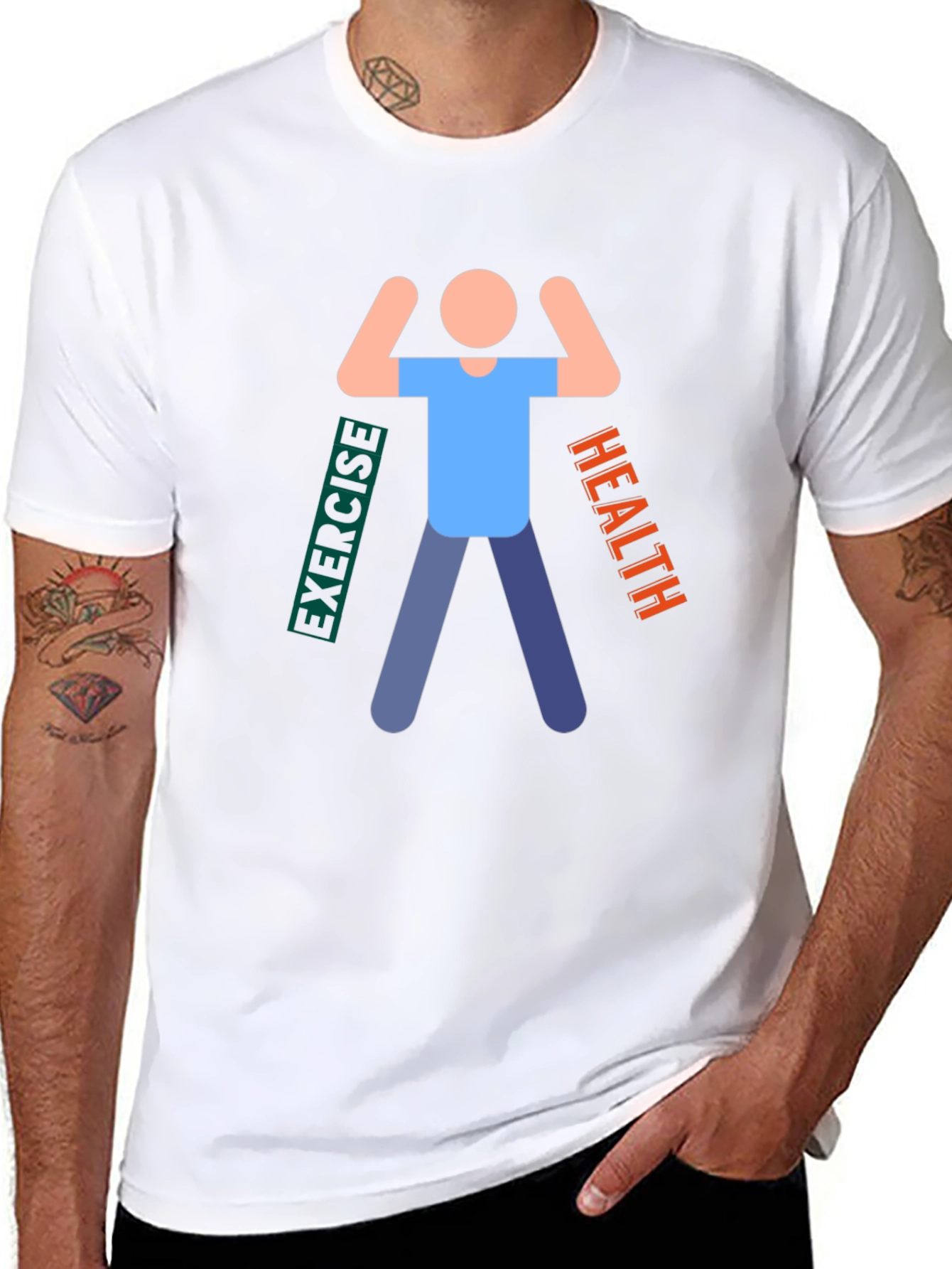 Exercise for Health Graphic Tee