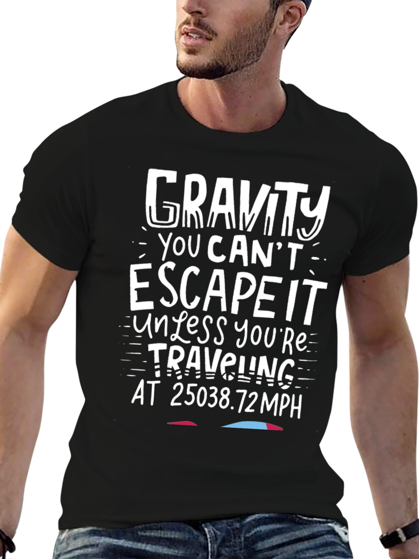 Gravity Escape T-Shirt - Funny Science Tee
