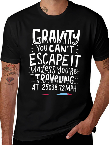 Gravity Escape T-Shirt - Funny Science Tee