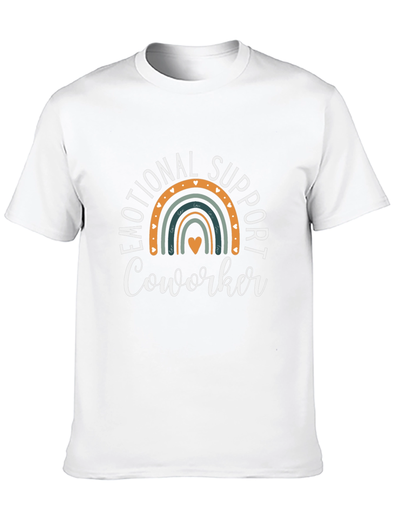 Emotional Support Coworker Graphic Tee