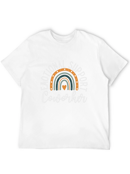 Emotional Support Coworker Graphic Tee