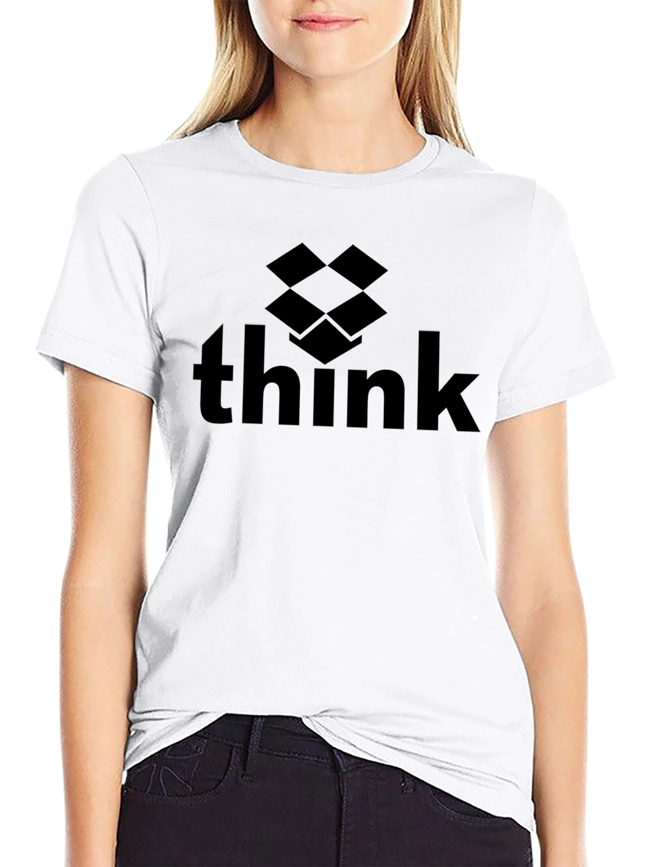 Think Outside the Box Black T-Shirt