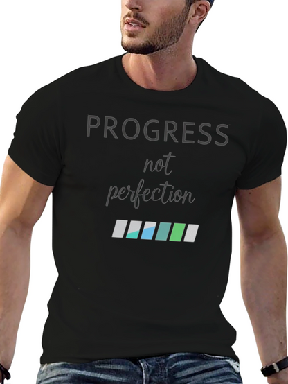 Progress Not Perfection Graphic T-Shirt
