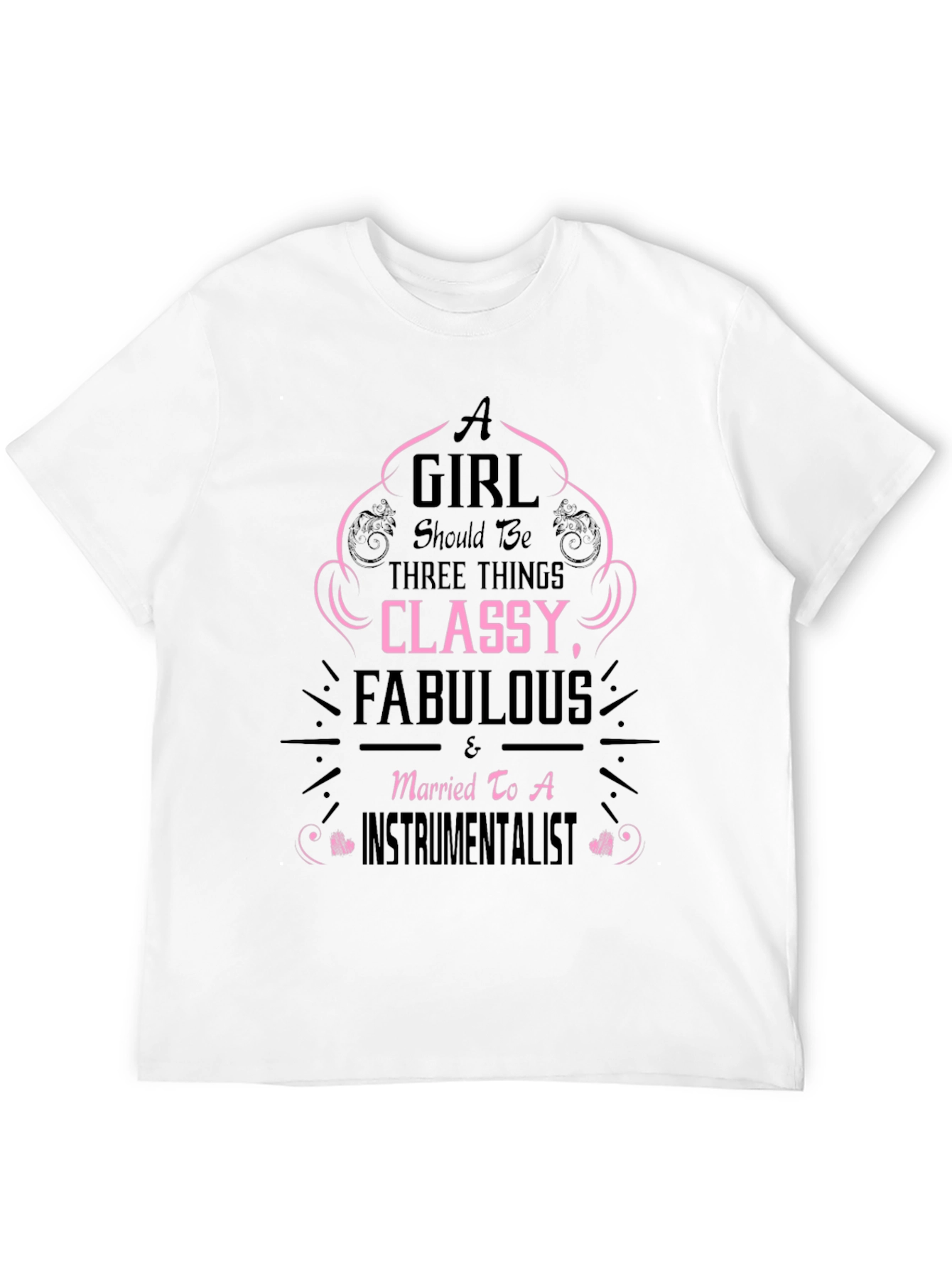 Classy Fabulous Instrumentalist Wife Tee