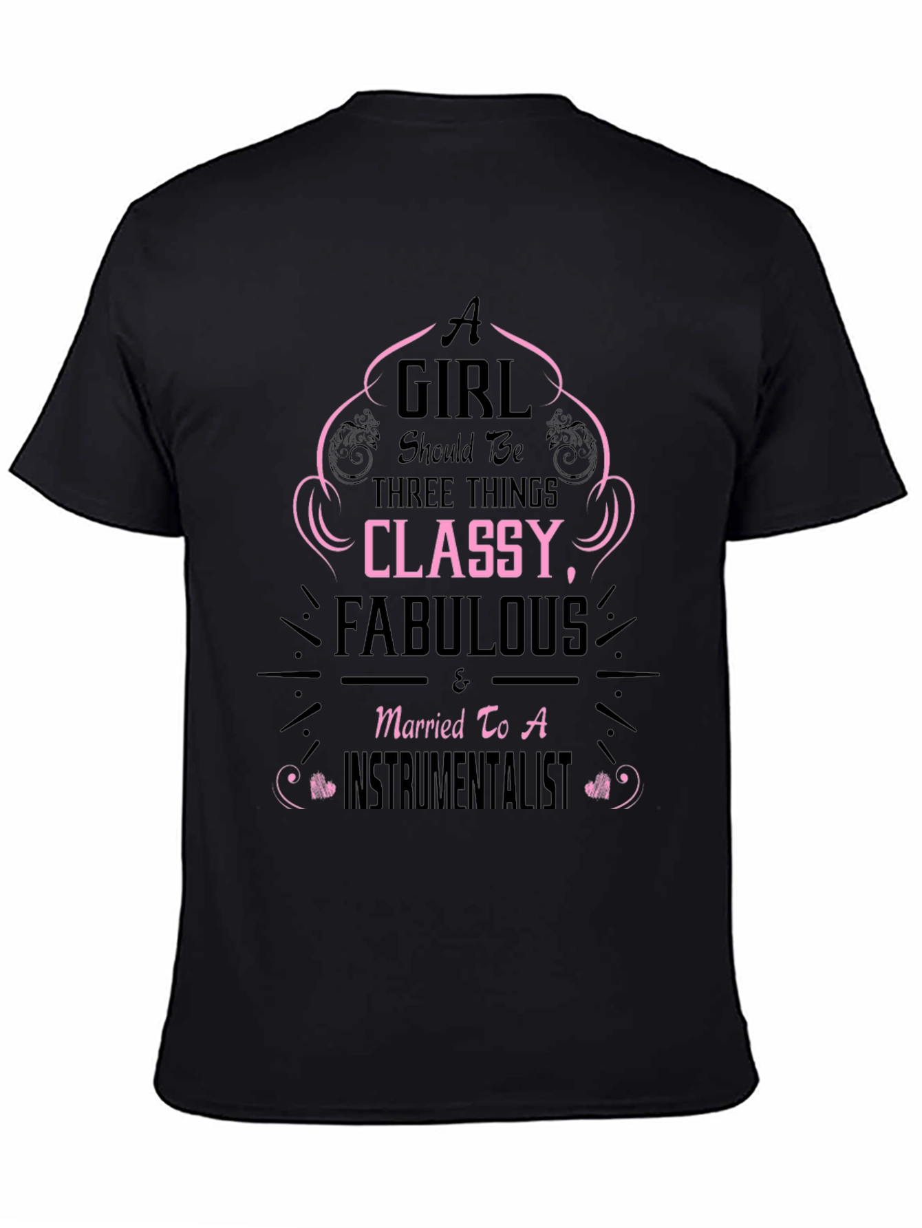 Classy Fabulous Instrumentalist Wife Tee