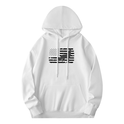 Trendy Hooded Sweatshirt - Wolf Pack