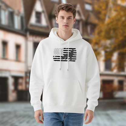 Trendy Hooded Sweatshirt - Wolf Pack