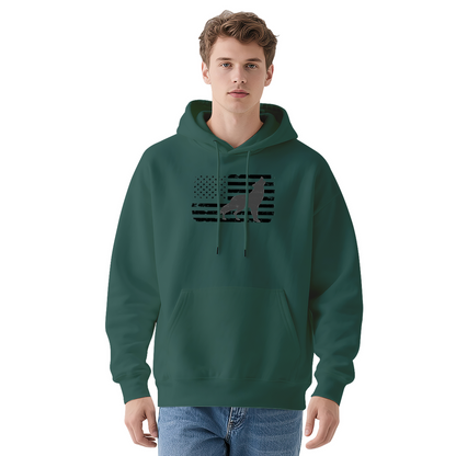 Trendy Hooded Sweatshirt - Wolf Pack