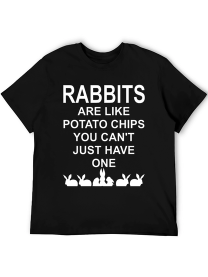 Funny Rabbit Potato Chip T-Shirt