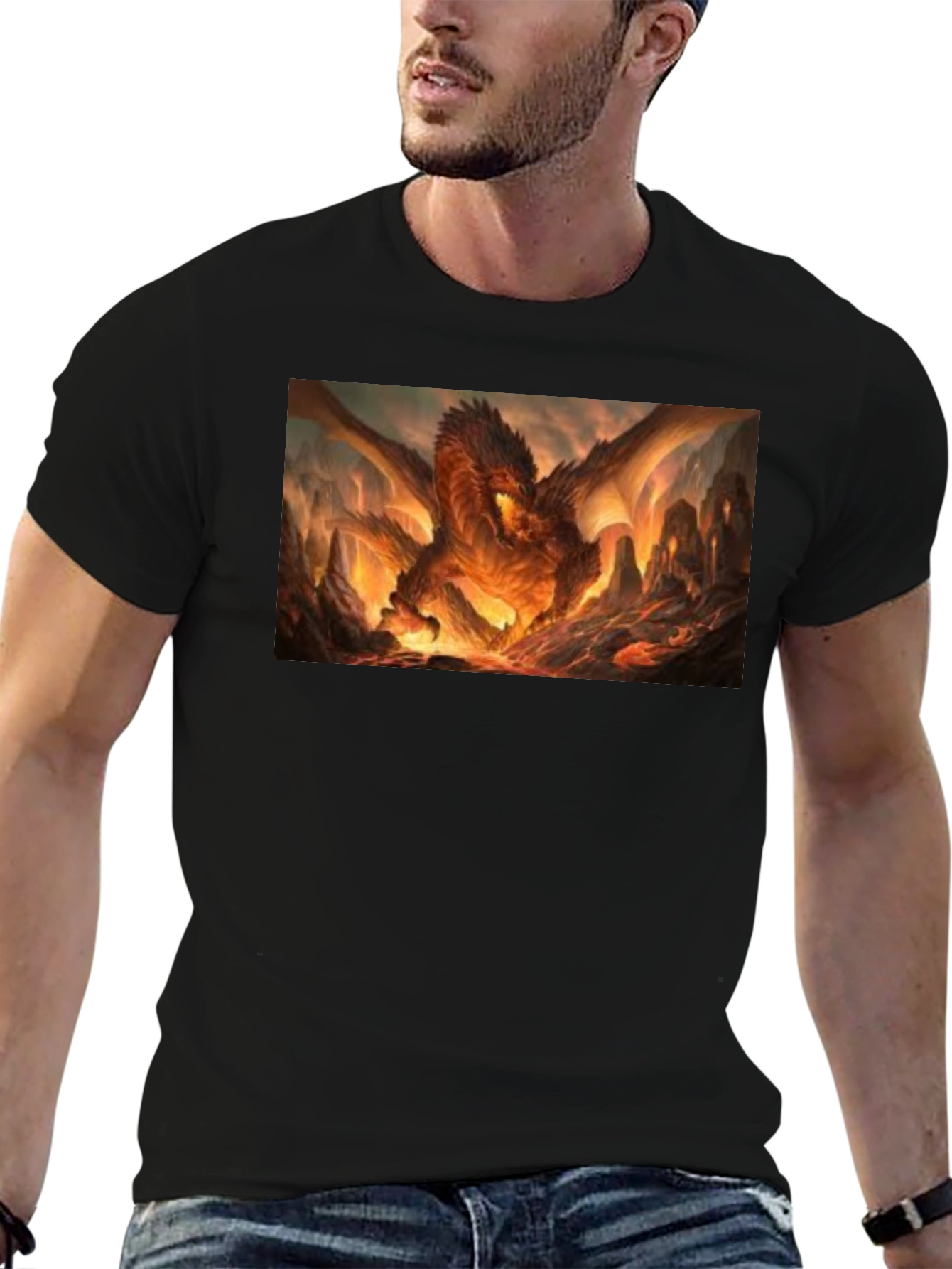 Fiery Dragon T-Shirt - Unleash the Beast Within!