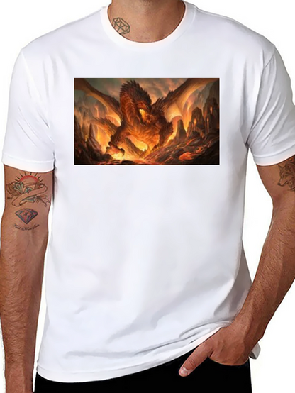 Fiery Dragon T-Shirt - Unleash the Beast Within!