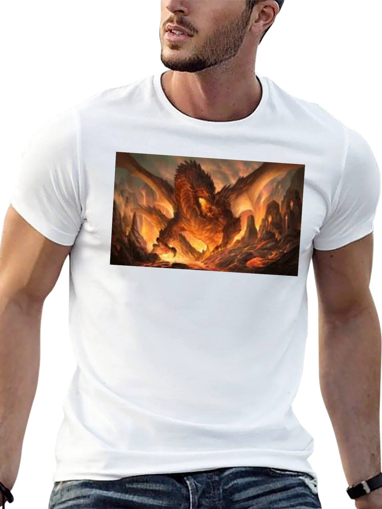Fiery Dragon T-Shirt - Unleash the Beast Within!