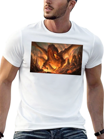 Fiery Dragon T-Shirt - Unleash the Beast Within!