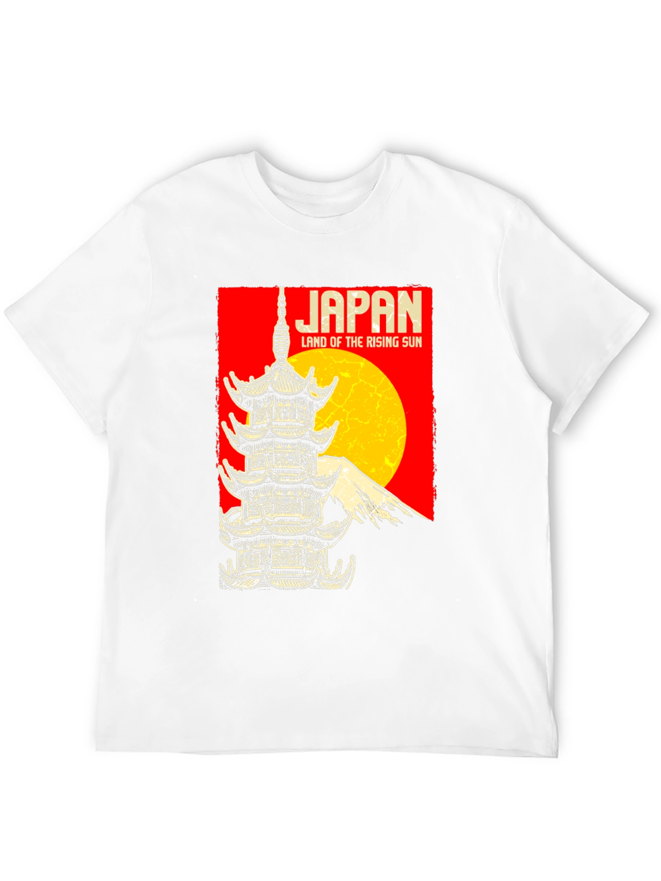 Japan Rising Sun Graphic T-Shirt