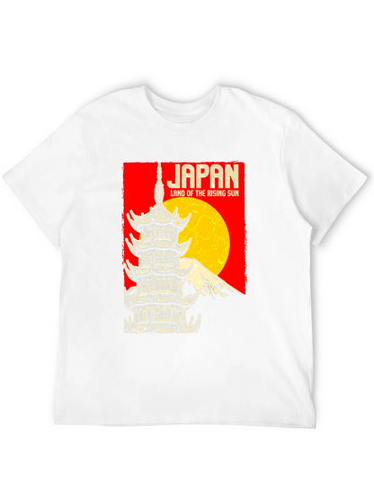 Japan Rising Sun Graphic T-Shirt
