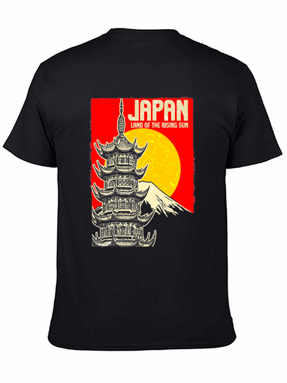 Japan Rising Sun Graphic T-Shirt