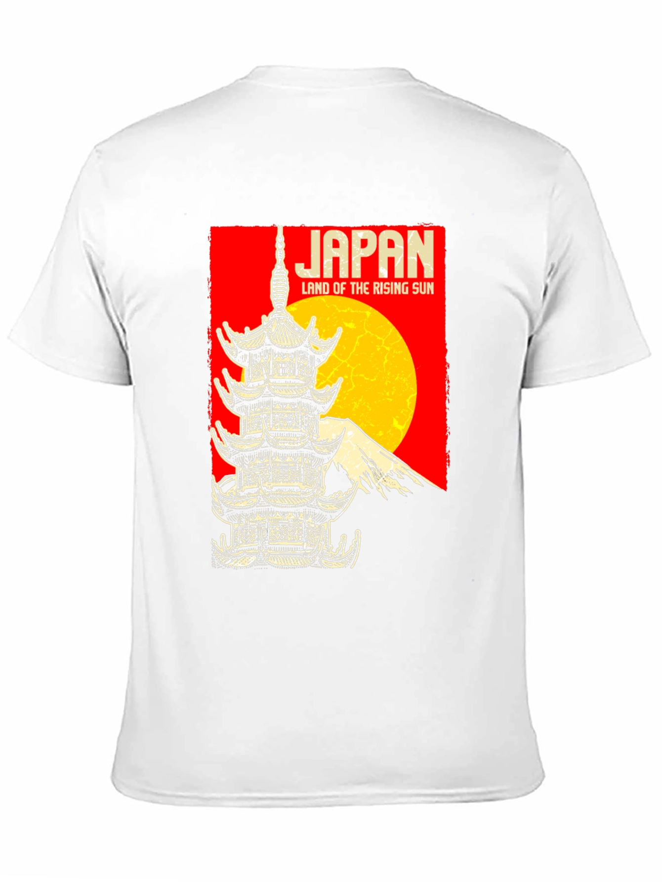 Japan Rising Sun Graphic T-Shirt