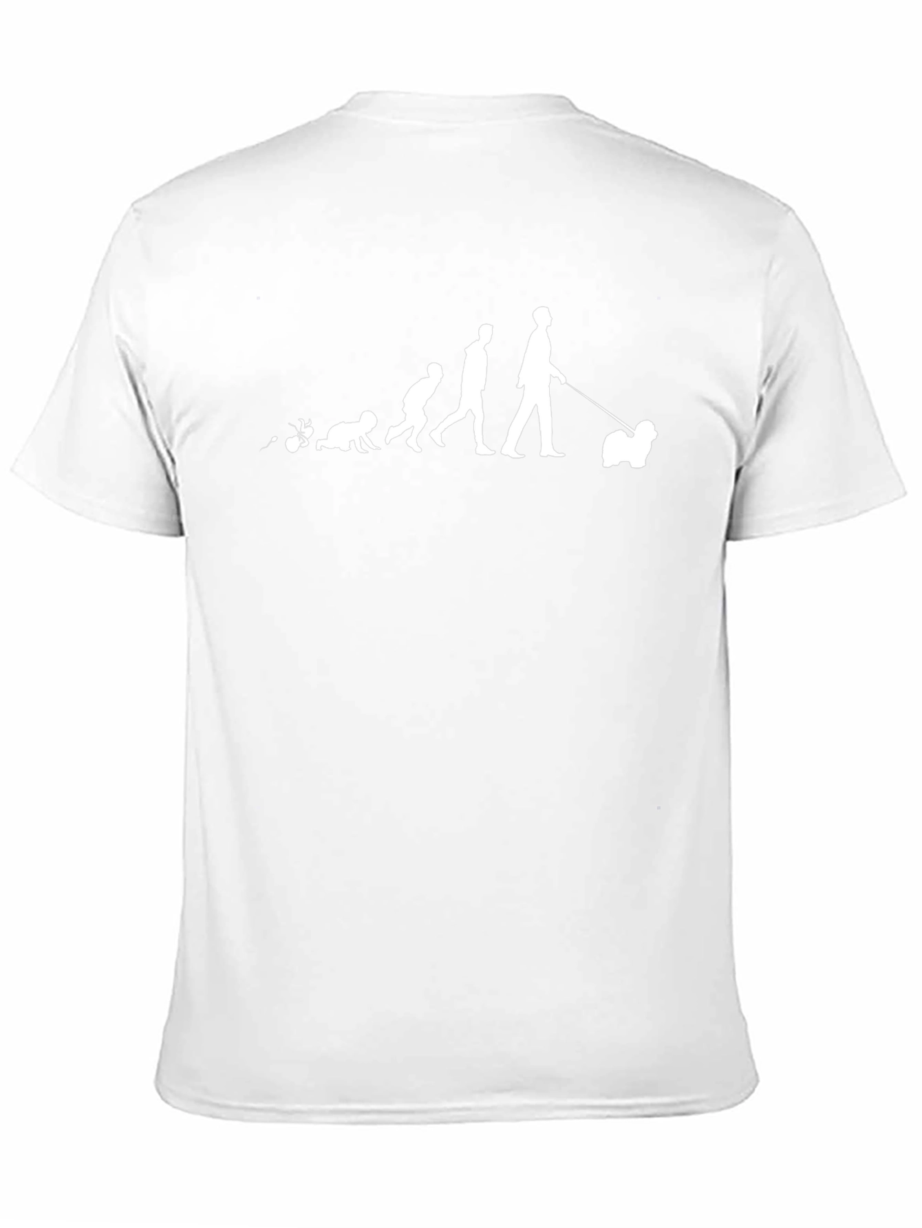 Evolution Dog Walker Graphic T-Shirt