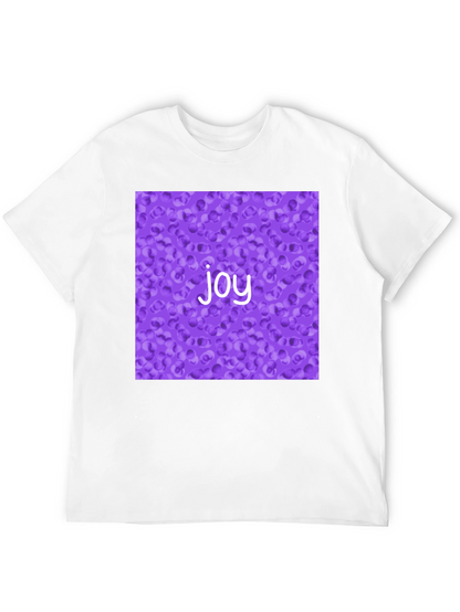 Joyful Patterned T-Shirt