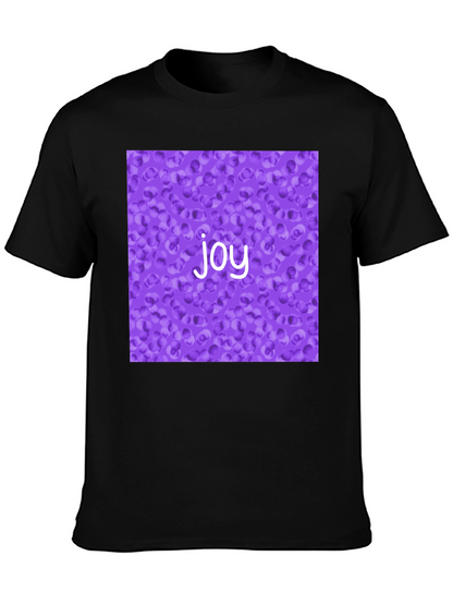 Joyful Patterned T-Shirt