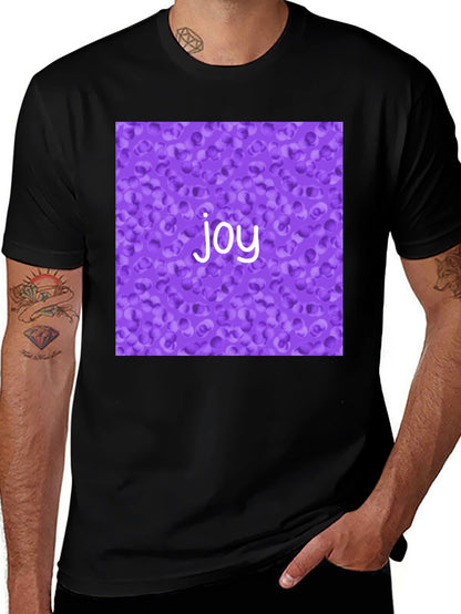 Joyful Patterned T-Shirt