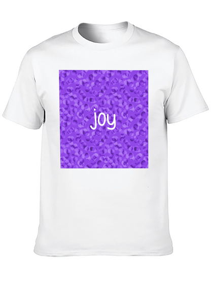 Joyful Patterned T-Shirt