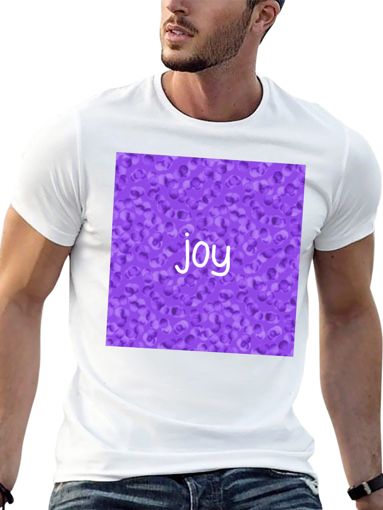 Joyful Patterned T-Shirt