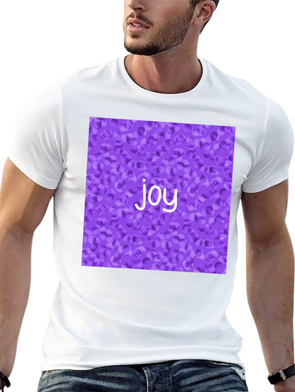 Joyful Patterned T-Shirt
