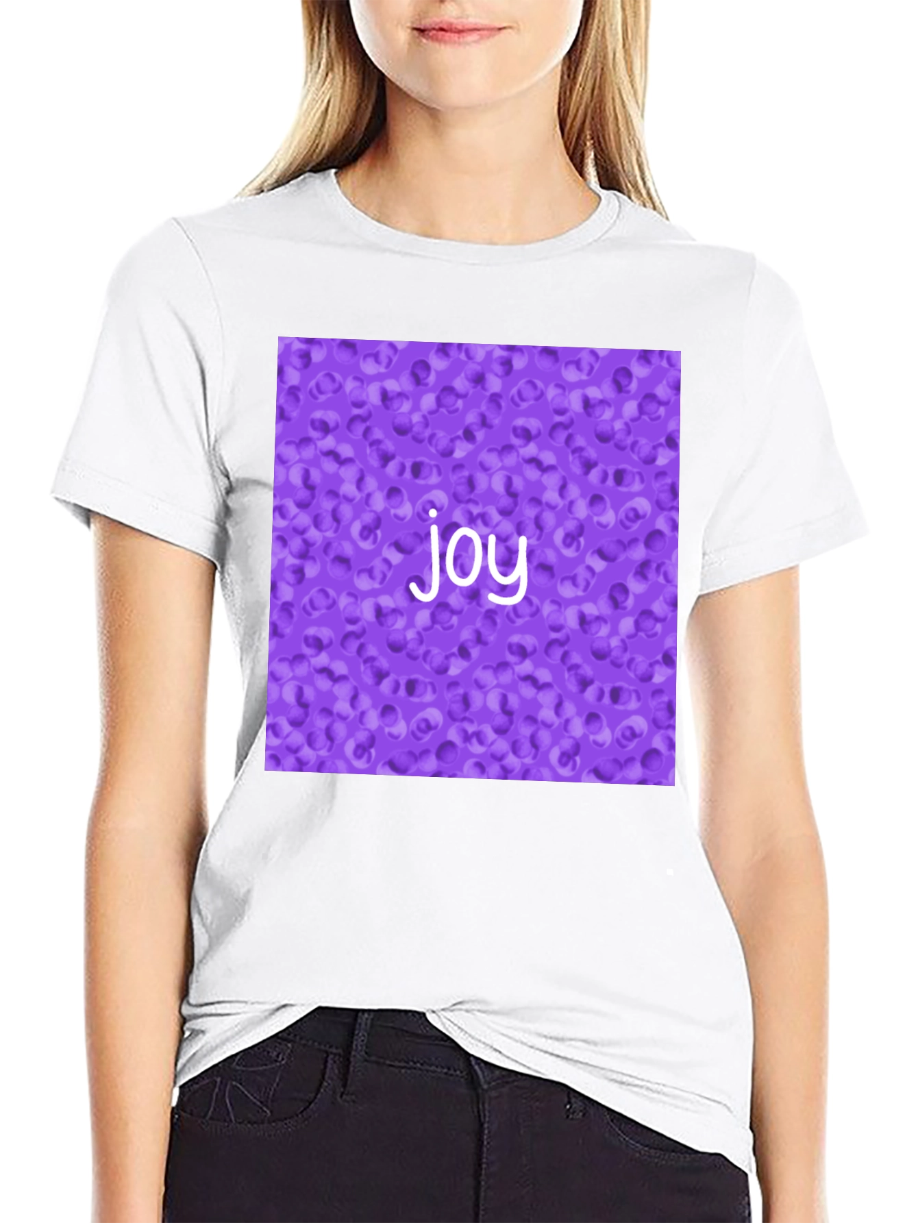 Joyful Patterned T-Shirt