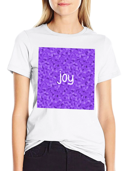 Joyful Patterned T-Shirt