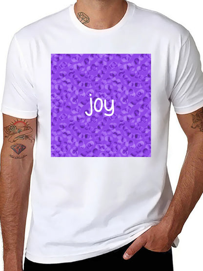 Joyful Patterned T-Shirt