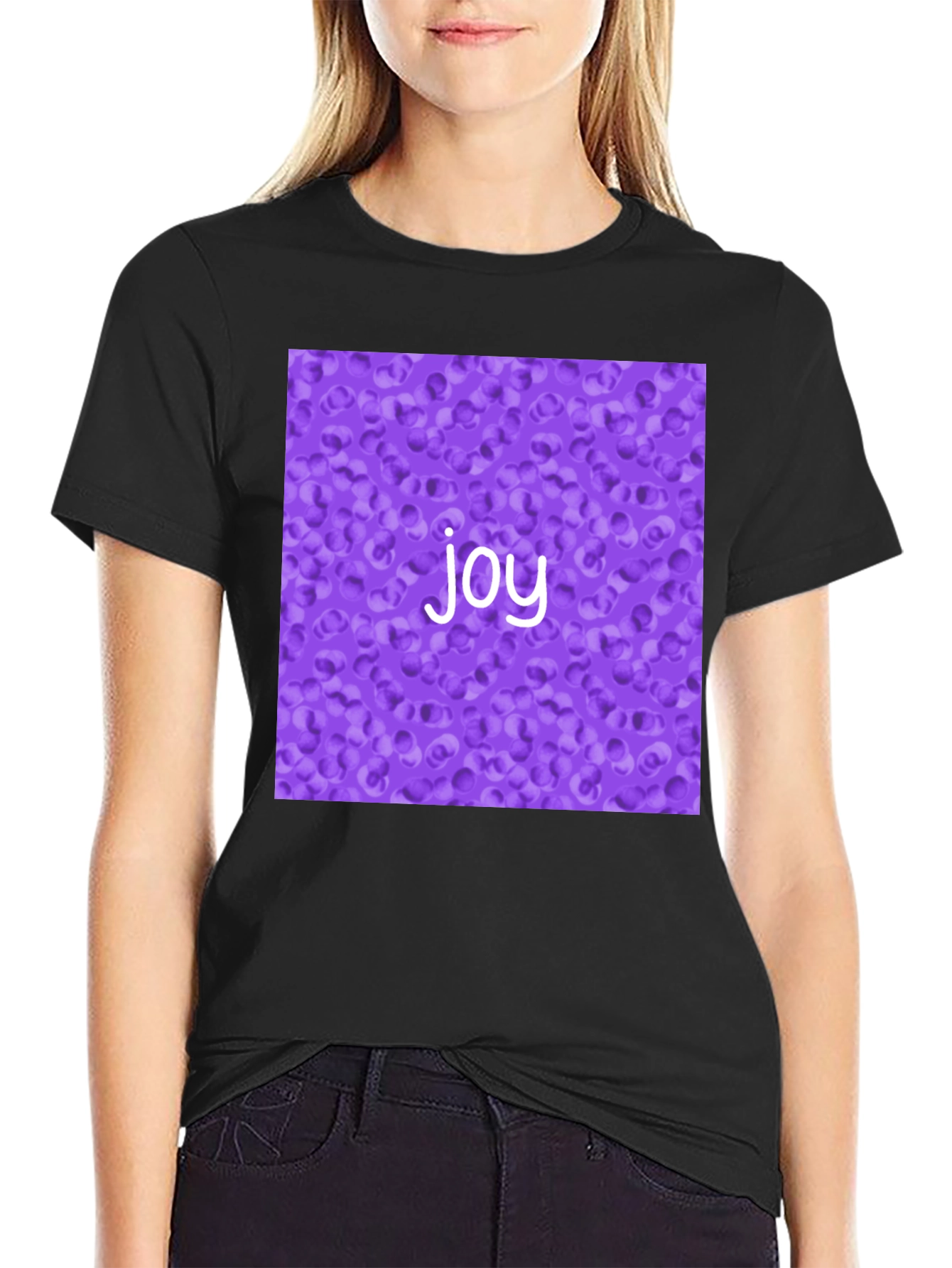 Joyful Patterned T-Shirt