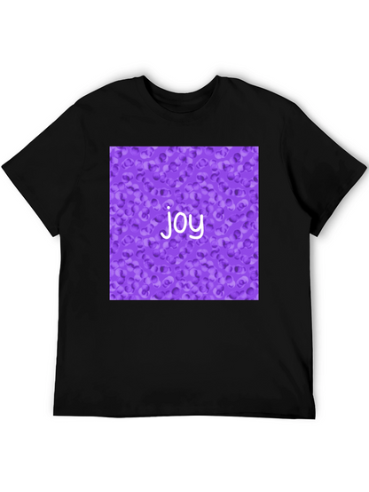 Joyful Patterned T-Shirt