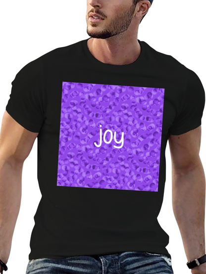 Joyful Patterned T-Shirt