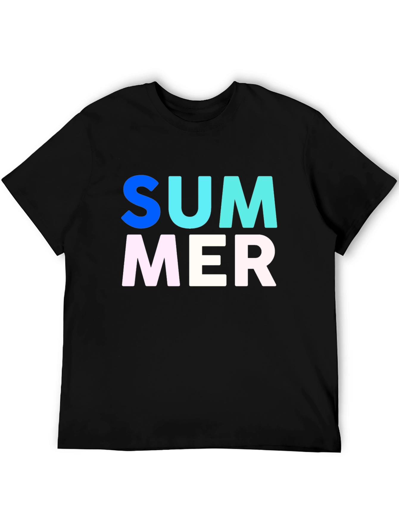 Summer Graphic Tee - Cool & Casual Black T-Shirt